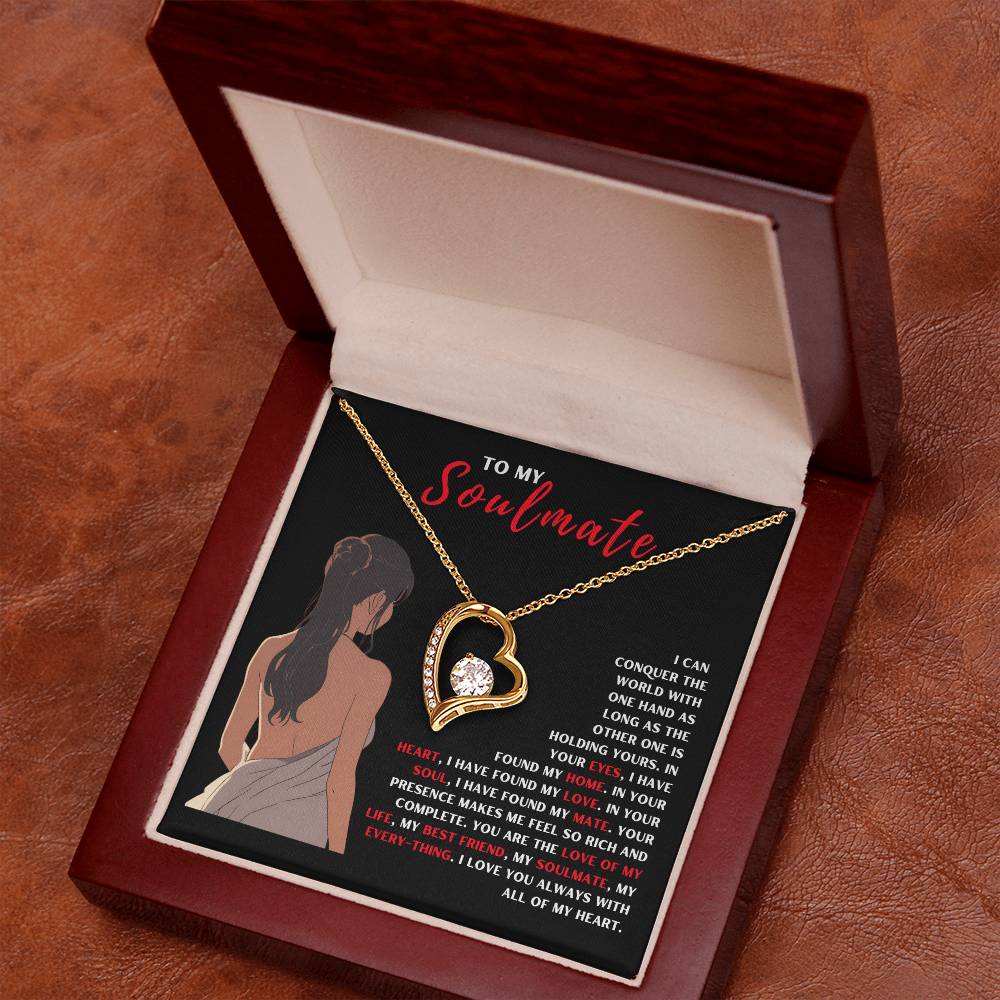 To My Soulmate | Forever Love Necklace 09