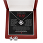 To My Beautiful Wife | Love Knot Necklace & Earring Set