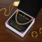 To My Son-in-law | Cuban Chain Necklace 01