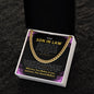To My Son-in-law | Cuban Chain Necklace 01