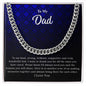 To My Dad | Cuban Link Chain 01