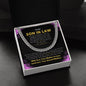 To My Son-in-law | Cuban Chain Necklace 01