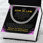 To My Son-in-law | Cuban Chain Necklace 01
