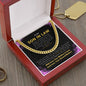 To My Son-in-law | Cuban Chain Necklace 01
