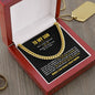 To My Son | Cuban Link Chain 01