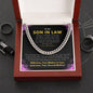 To My Son-in-law | Cuban Chain Necklace 01