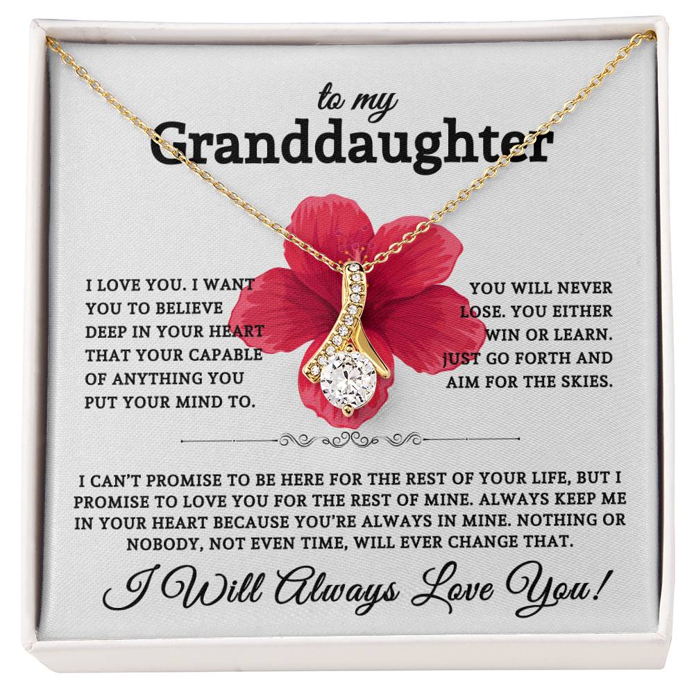 To My Granddaughter | Alluring Beauty Necklace 01