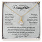 To My Daughter-Dad | Alluring Beauty Necklace 01