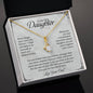 To My Daughter-Dad | Alluring Beauty Necklace 01