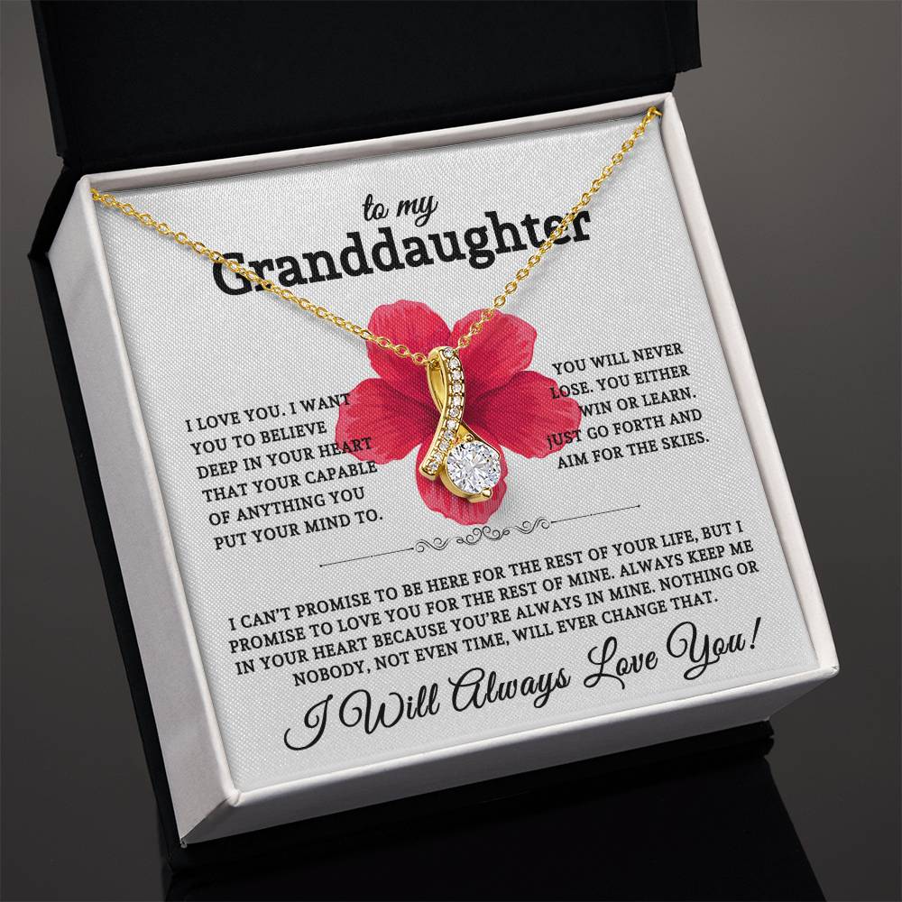To My Granddaughter | Alluring Beauty Necklace 01