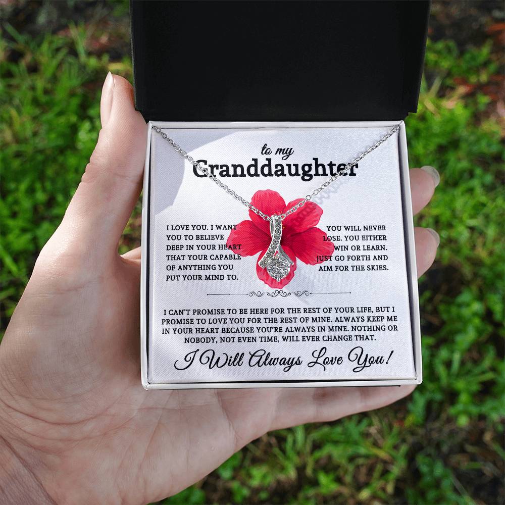 To My Granddaughter | Alluring Beauty Necklace 01