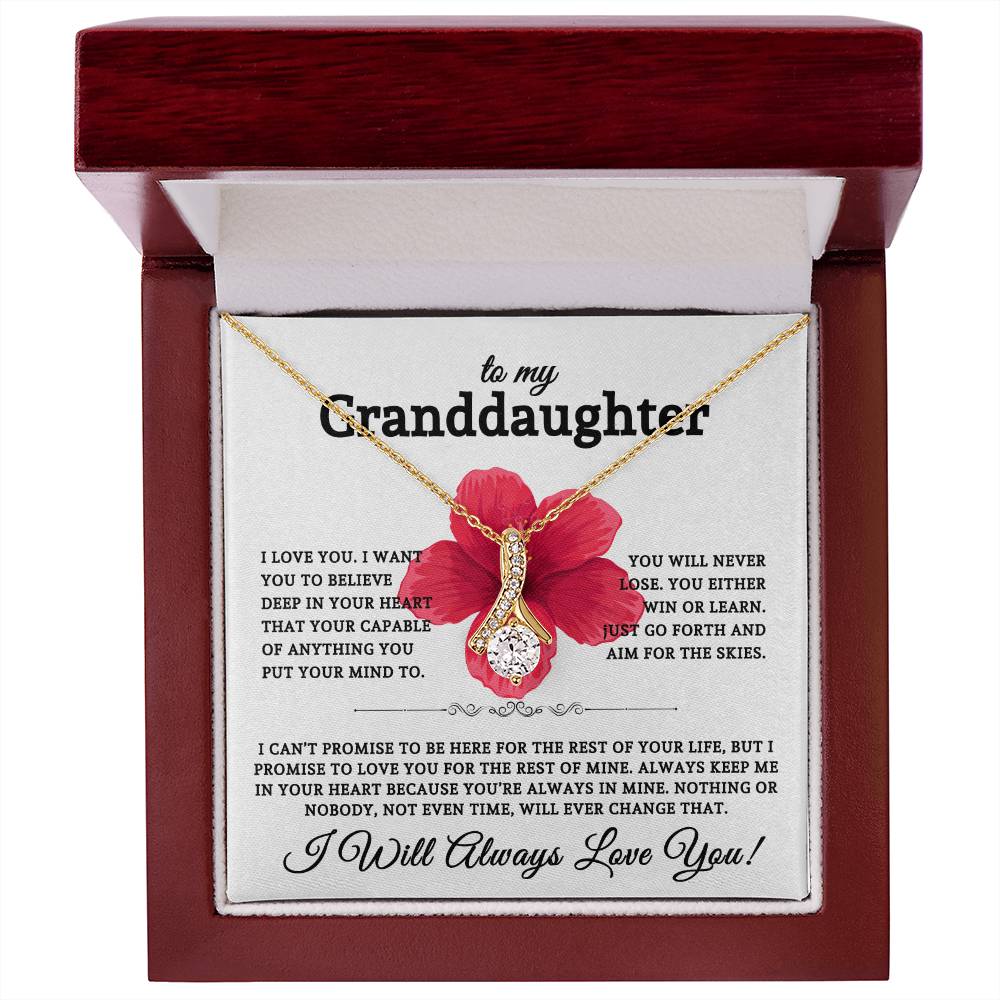 To My Granddaughter | Alluring Beauty Necklace 01