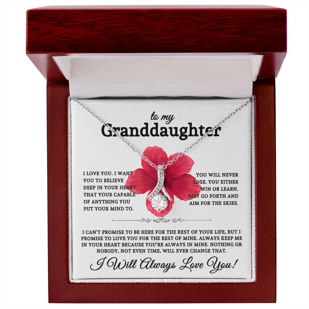 To My Granddaughter | Alluring Beauty Necklace 01