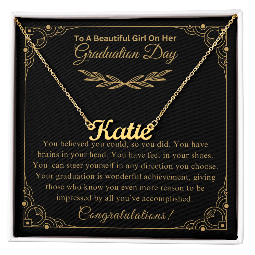 To A Beautiful Girl | Graduation Day 01