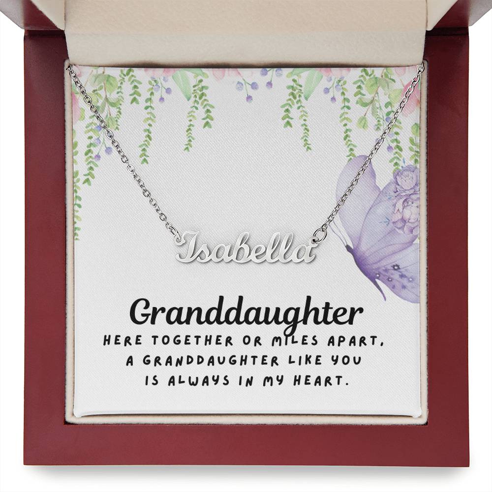 Granddaughter | Custom Name Necklace 11