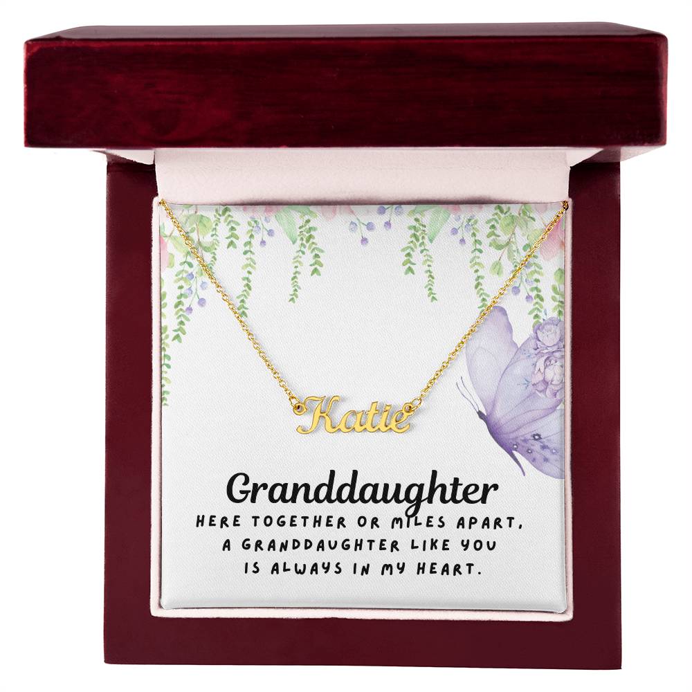 Granddaughter | Custom Name Necklace 11
