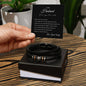 To My Husband | Men's Love You Forever Bracelet 01