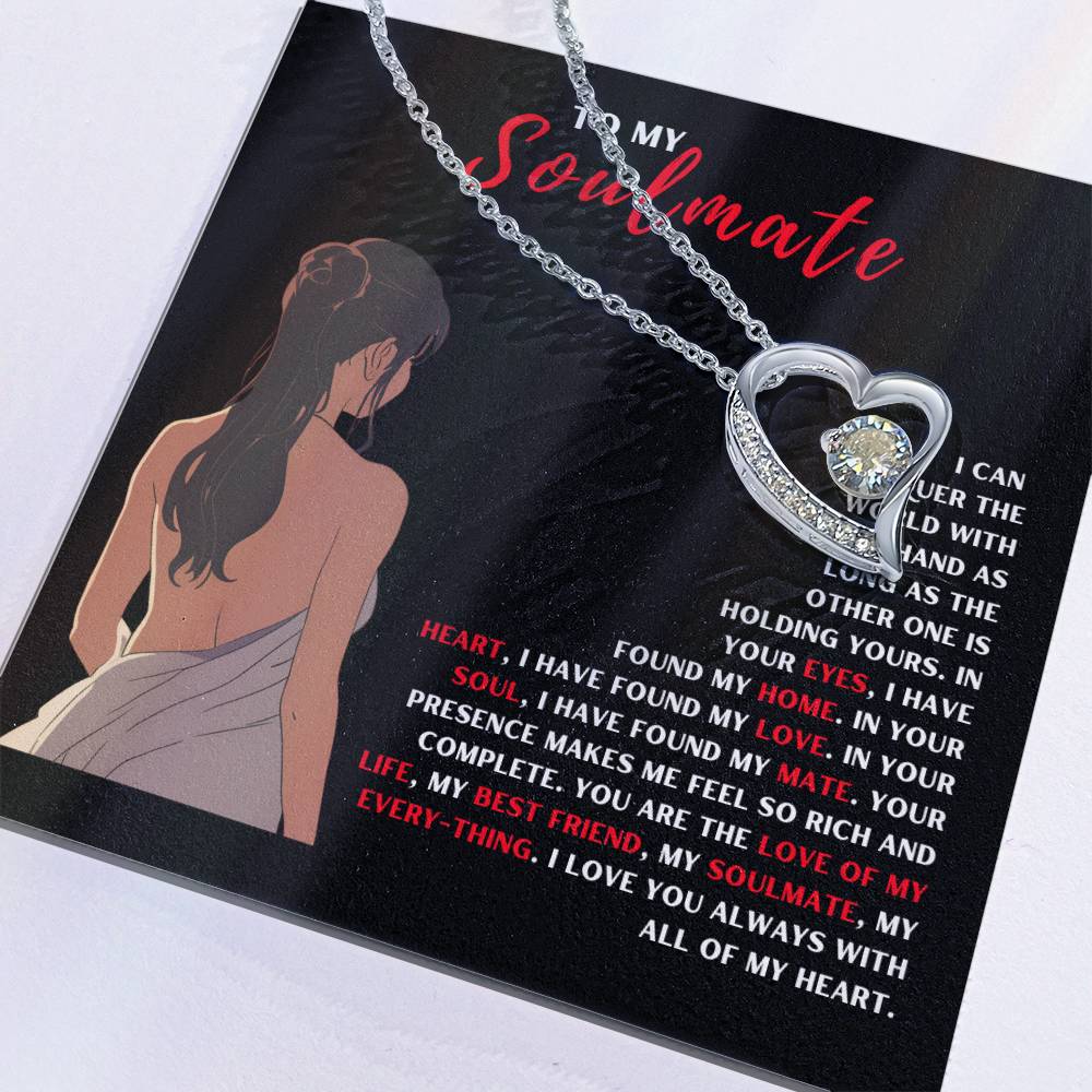 To My Soulmate | Forever Love Necklace 09