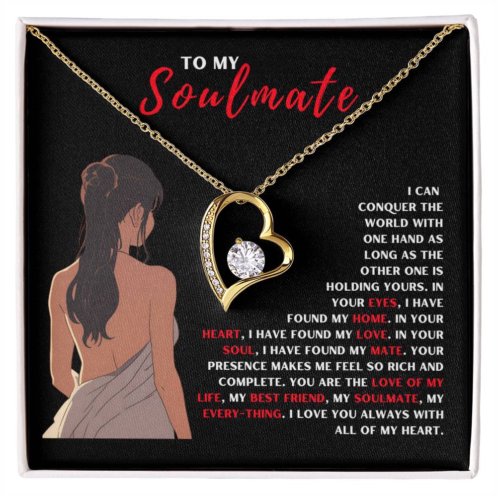 To My Soulmate | Forever Love Necklace 09