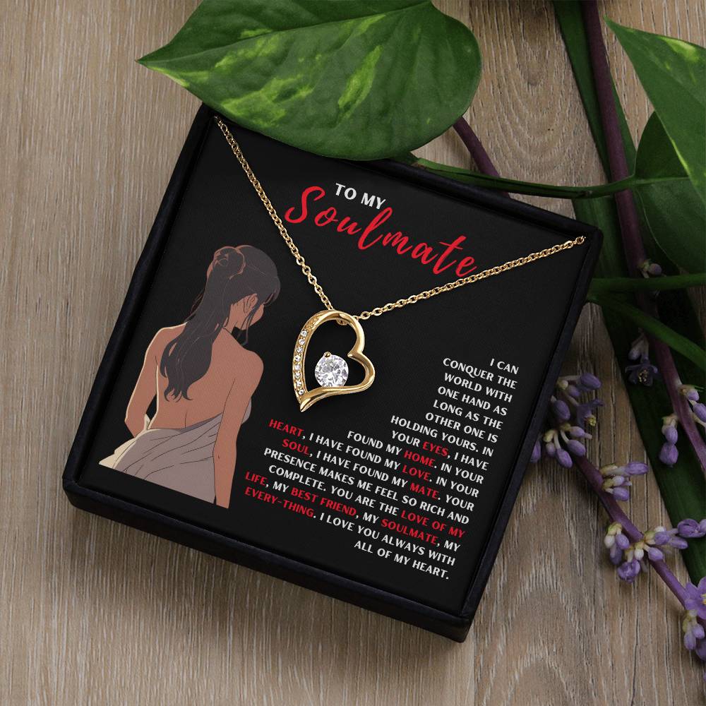 To My Soulmate | Forever Love Necklace 09