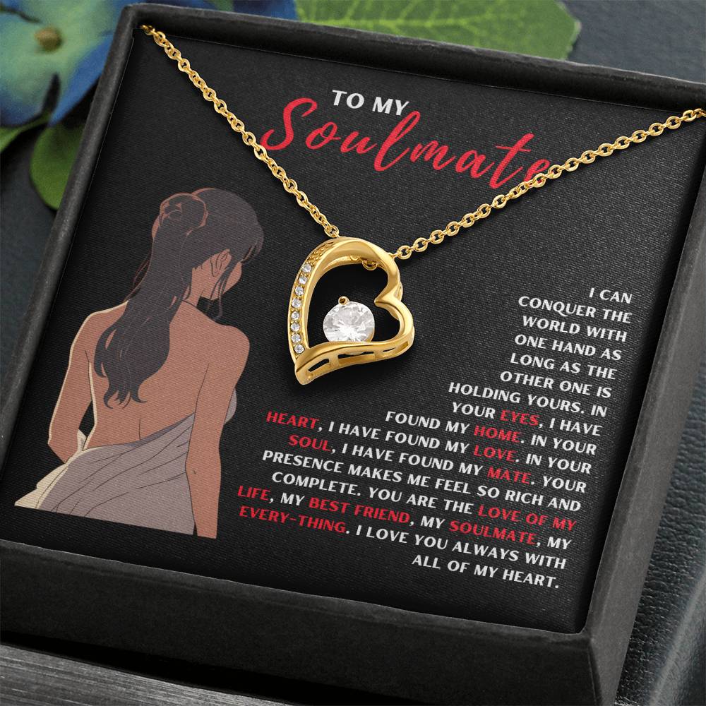 To My Soulmate | Forever Love Necklace 09