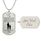 To My Son-Mom | Dog Tag | 01