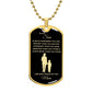 To My Son-Mom | Dog Tag | 02
