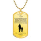 To My Son-Mom | Dog Tag | 01