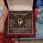 To My Beautiful Granddaughter | Forever Love Necklace 05