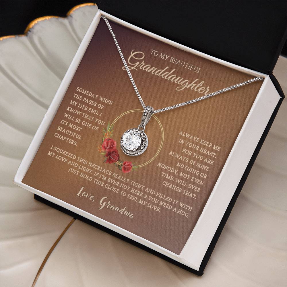 To My Beautiful Granddaughter | Eternal Hope Necklace 08