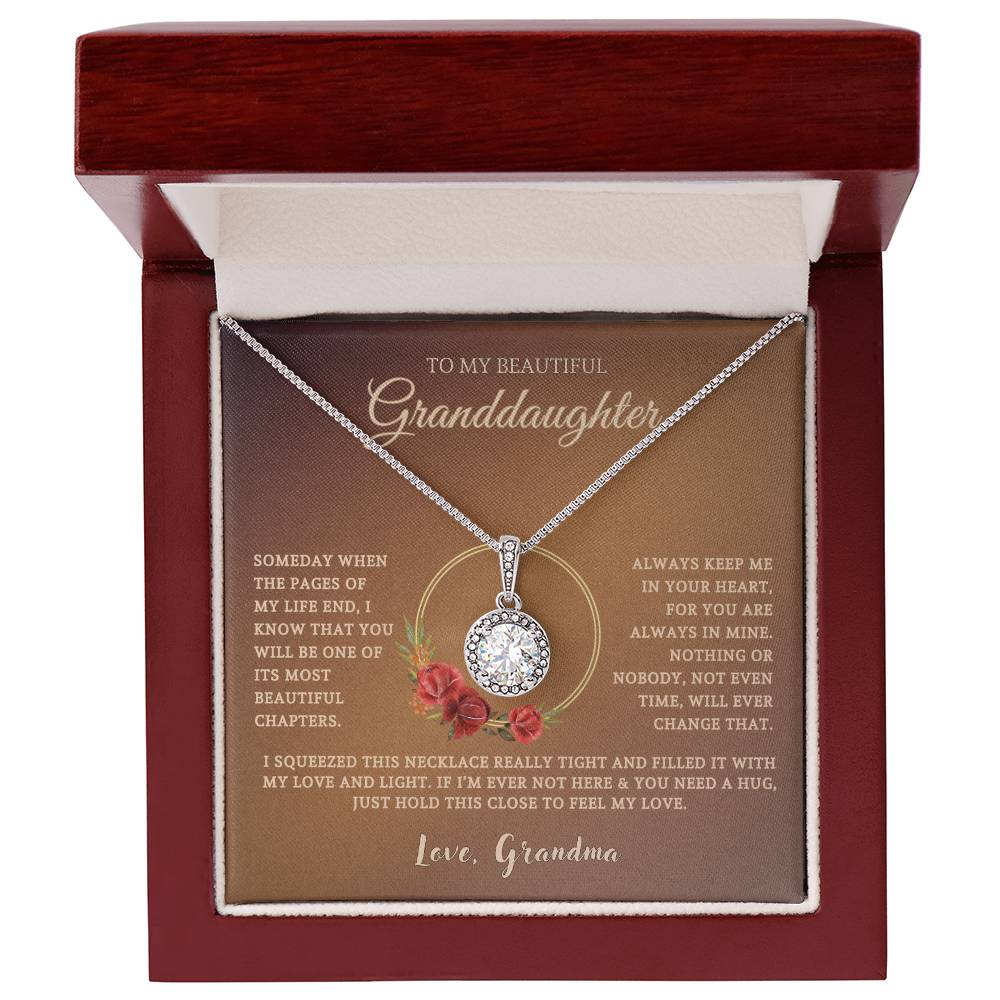 To My Beautiful Granddaughter | Eternal Hope Necklace 08