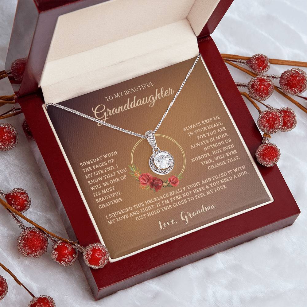 To My Beautiful Granddaughter | Eternal Hope Necklace 08