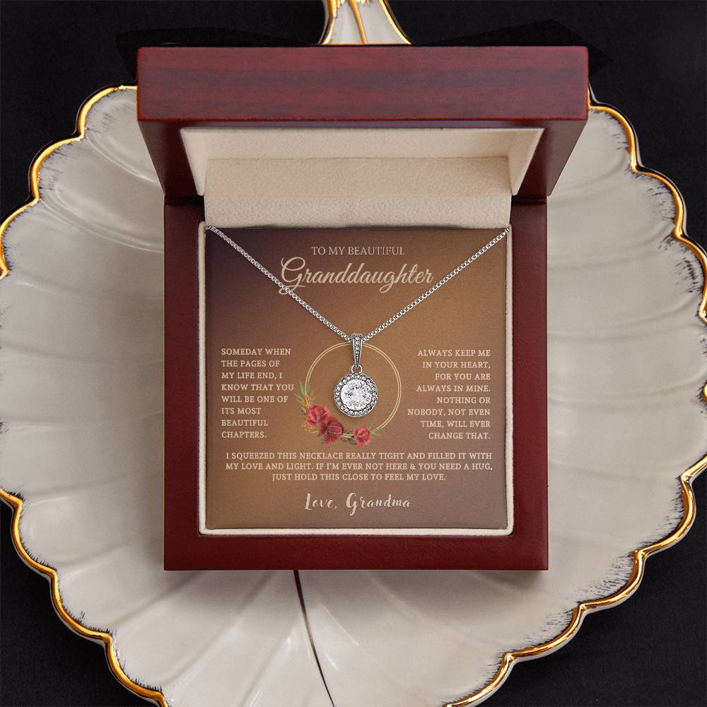 To My Beautiful Granddaughter | Eternal Hope Necklace 08