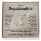 To My Beautiful Granddaughter | Alluring Beauty Necklace 06
