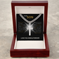To My Son | Cuban Link Chain with Engraved Artisan Cross 03