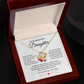 To My Beautiful Daughter | Love Knot Necklace 07