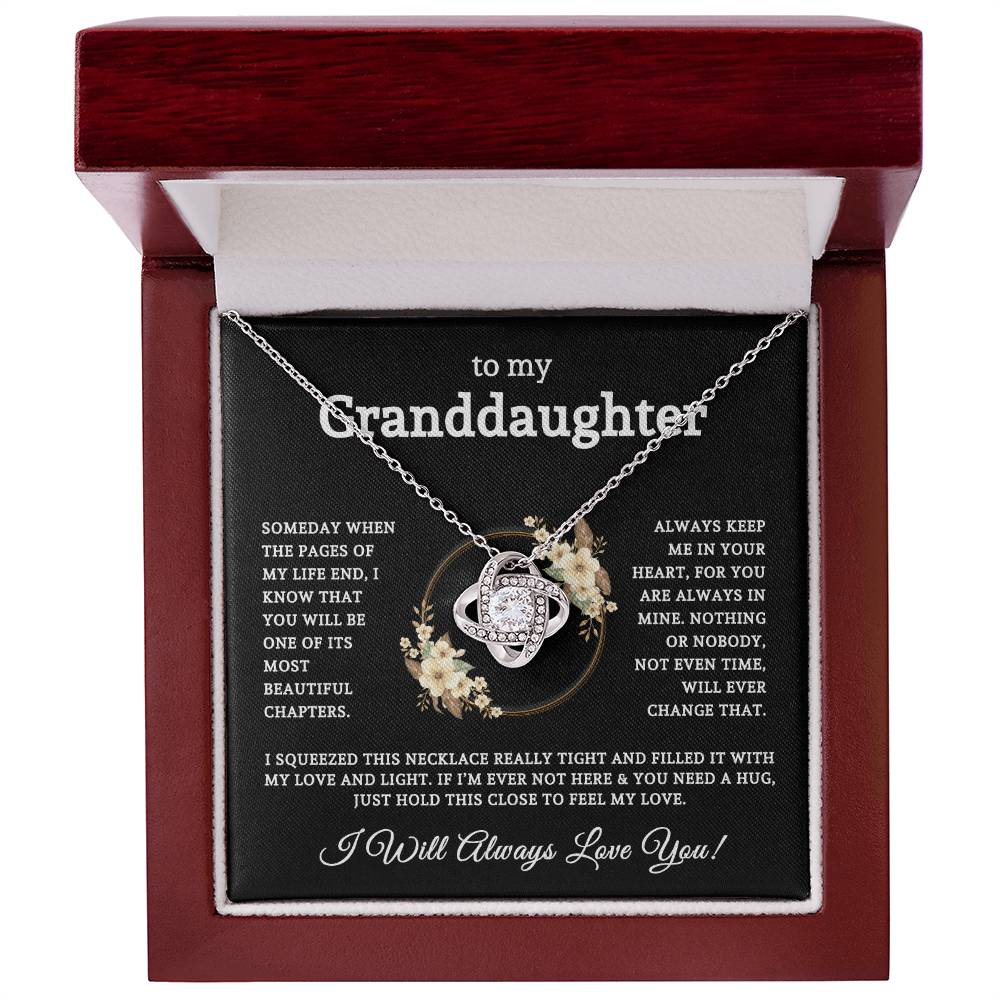 To My Granddaughter | Alluring Beauty Necklace 07