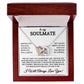 To My Soulmate | Interlocking Hearts Necklace 01