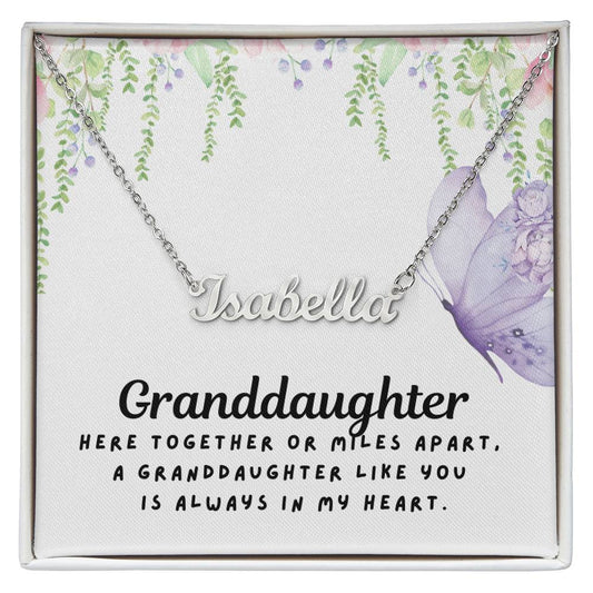 Granddaughter |  Custom Name Necklace 11