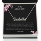 To My Mom | Custom Name Necklace 01