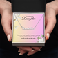 To My Beautiful Daughter | Custom Name Necklace 04