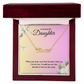 To My Beautiful Daughter | Custom Name Necklace 04