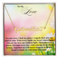 To My Love | Heart Name Necklace 08