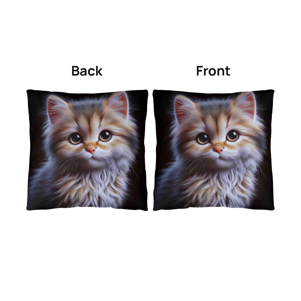 Cat Face | Indoor/Outdoor Pillow 03