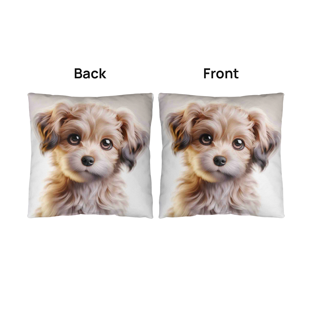 Dog Face |  Indoor/Outdoor Pillow 04