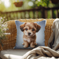 Dog Face |  Indoor/Outdoor Pillow 03
