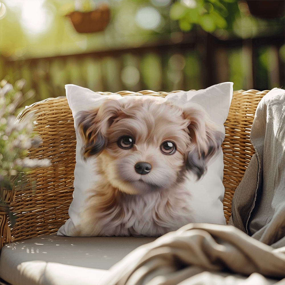 Dog Face |  Indoor/Outdoor Pillow 04