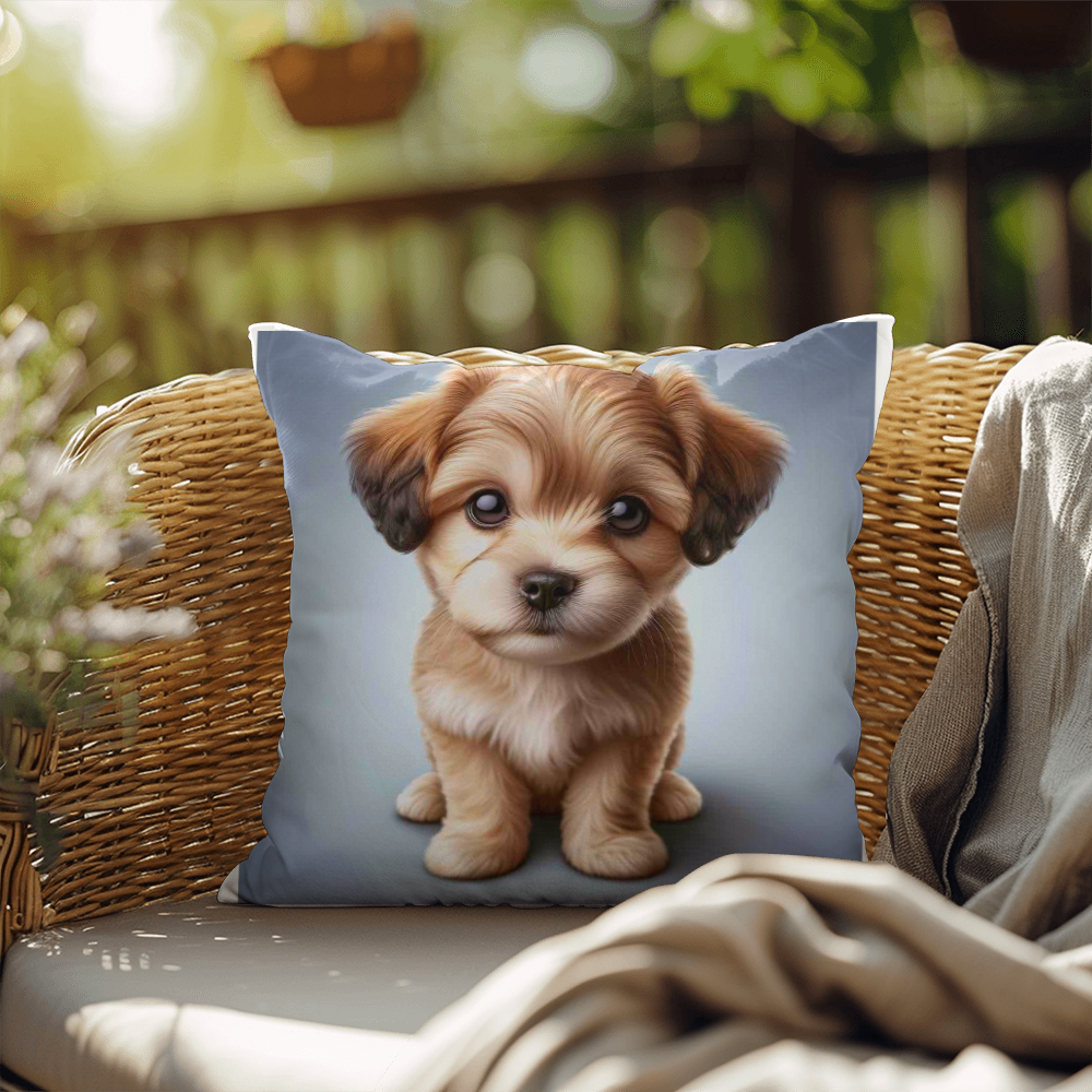 Dog Face |  Indoor/Outdoor Pillow 03