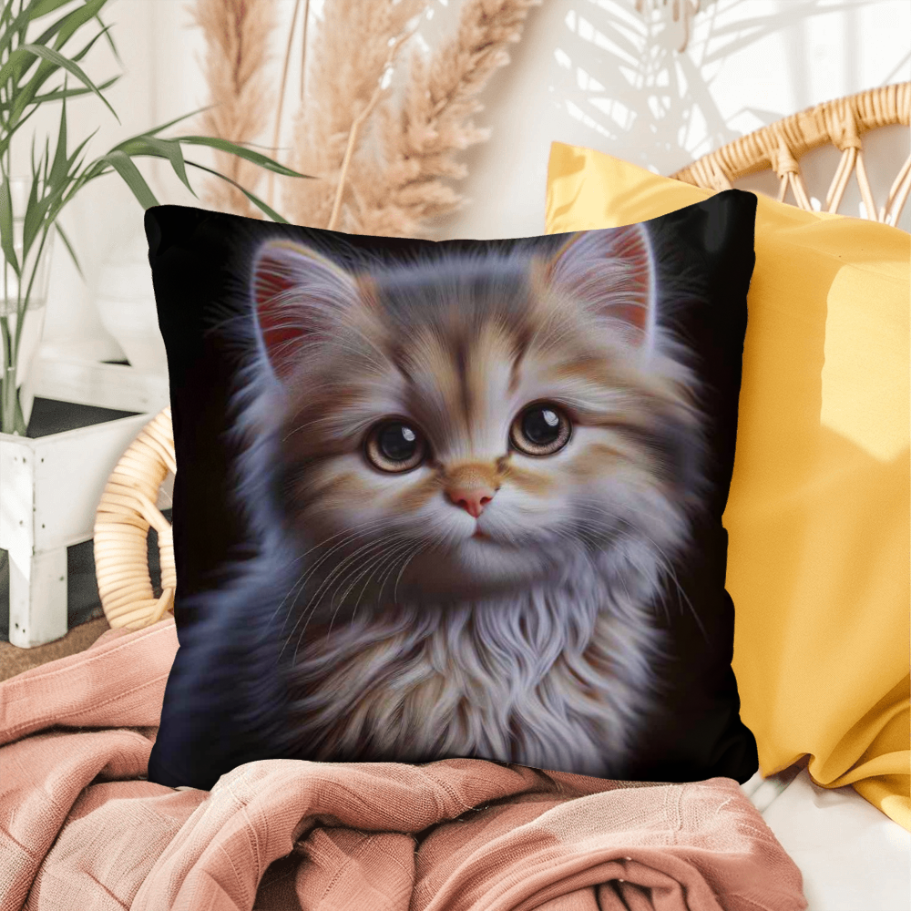 Cat Face | Indoor/Outdoor Pillow 03