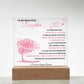 To My Beautiful Daughter | Acrylic Plaque 02